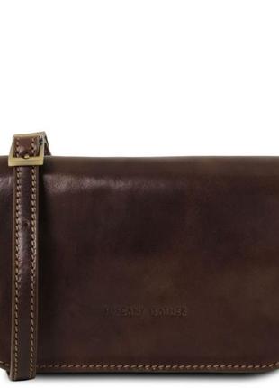 Женская кожаная сумка через плечо carmen tl141713 tuscany leather2 фото
