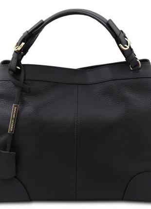 Женская кожаная сумка шоппер tuscany ambrosia tl1421431 фото