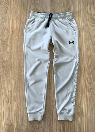 Подростковые спортивные штаны на микро флисе under armour2 фото