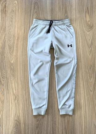 Подростковые спортивные штаны на микро флисе under armour