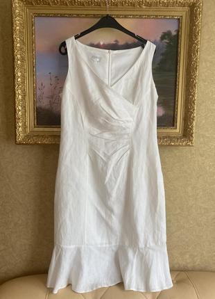 Платье из натуральной ткани