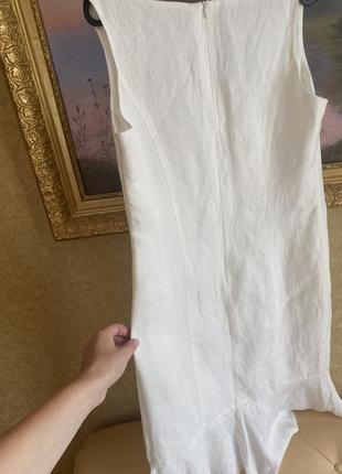 Платье из натуральной ткани3 фото