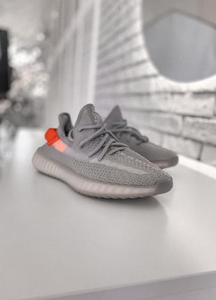 Чоловічі кросівки adidas yeezy boost 350 v2 tail light знижка sale2 фото