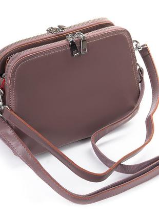 Женская кожаная сумка жіноча шкіряна клатч кожаный1 фото