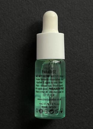 Краплі для автозасмаги / для штучної засмаги isle of paradise self-tanning drops medium4 фото