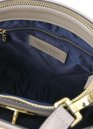 Женская стеганая кожаная сумка tuscany tl1421325 фото
