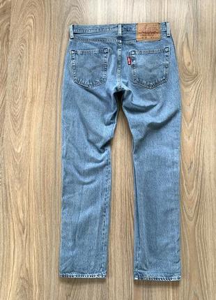 Мужские винтажные джинсы с лампасами levis premium 501 st2 фото