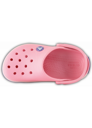 Кроксы детские crocs kids’ crocband™ clog peony pink / stucco 205100 детские кроксы сабо4 фото