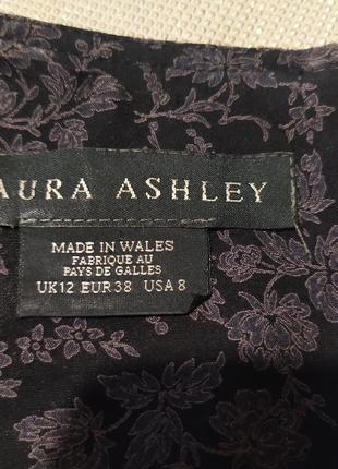 Laura ashley ,блуза літня віскоза короткий рукав2 фото