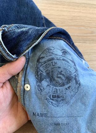 Чоловічі джинси на селвидже blauer denim7 фото