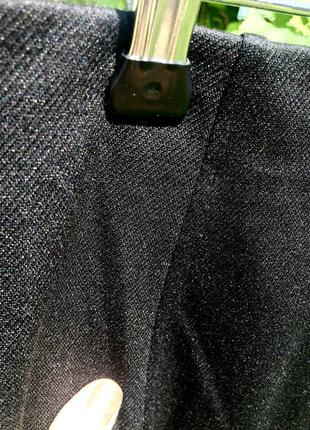 Чёрная юбка карандаш вискоза h&m2 фото