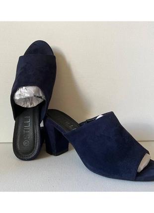 Туфлі сандалі босоніжки сабо на каблуці1 фото