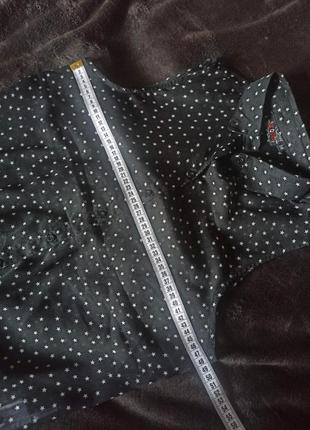 Шифонова блузка з зірками4 фото