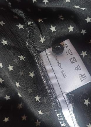 Шифонова блузка з зірками7 фото