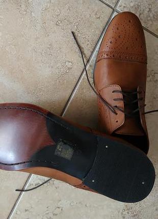 Redherrіng туфлі броги оксфорди, розмір 44 (10uk).