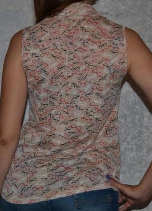 Модна блуза с прінтом denim co4 фото