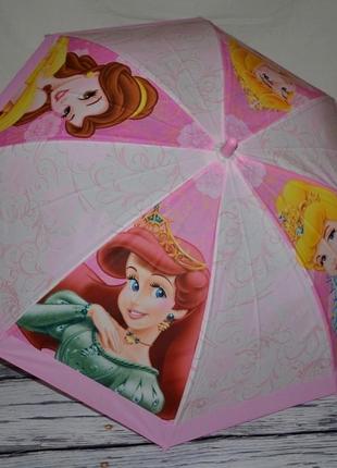 Парасоля парасолька дитяча з яскравими героями матовий яскравий та веселий принцеси дісней2 фото