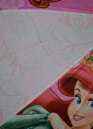 Парасоля парасолька дитяча з яскравими героями матовий яскравий та веселий принцеси дісней4 фото