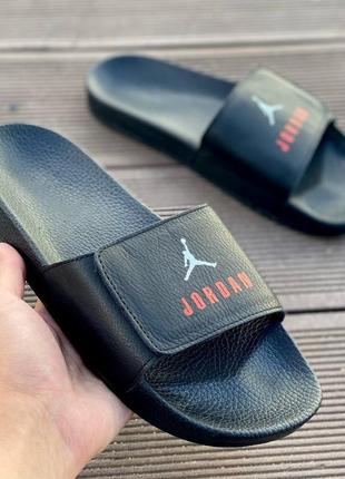 Шльопанці jordan на липучці