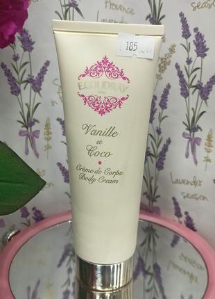 Крем для тіла для жінок e.coudray vanille et coco 125 мл