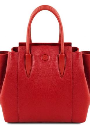 Жіноча сумка з італійської шкіри від tuscany tl141727 tulipan