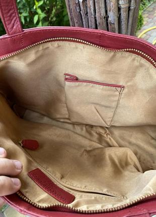 Шикарная сумка шопер шоппер partobello натуральная кожа7 фото
