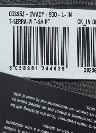Женская удлиненная футболка diesel серого цвета5 фото