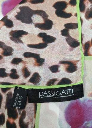 Passigatti оригинальный шелковый платок5 фото