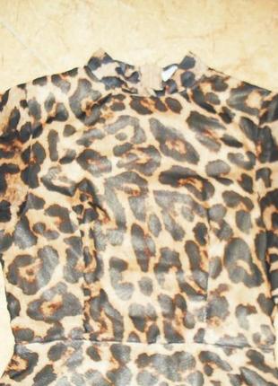 Платье леопард6 фото