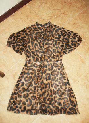 Платье леопард9 фото