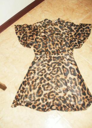Платье леопард10 фото