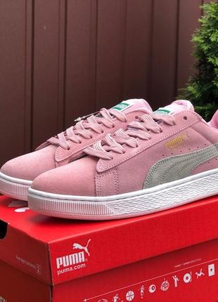 Кеди puma suede classic кросівки2 фото