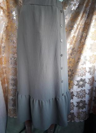 Спідниця--- шифон жатка , довжина-80 див.