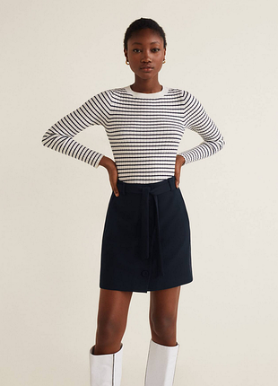 Мини-юбка с пуговицами mango