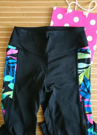 Спортивні жіночі ultimate v high waist 7/8 legging with mesh victorias secret pink6 фото