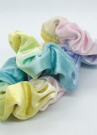 Гумки для волосся градієнт