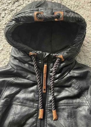 Оригинал.стильная,фирменная,крутая,утепленная куртка-бомбер naketano2 фото