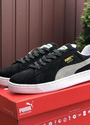 Снікерси кросівки жіночі puma чорного кольору/ кросівки для жінок та дівчат/ взуття демісезон для дівчат та жінок4 фото