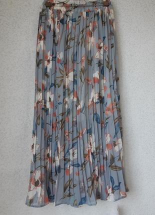 Летняя легкая юбка плиссе1 фото