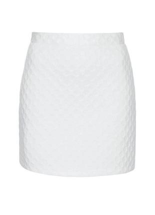 Мягкая юбка topshop spotty foam texture a-line skirt