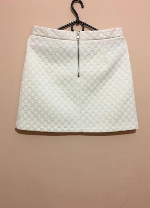 Мягкая юбка topshop spotty foam texture a-line skirt5 фото