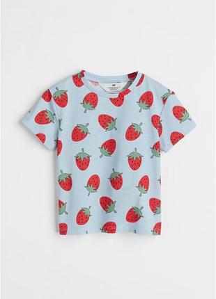 Футболка футболочка топ футболки h&m принт