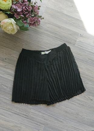 Летние женские шорты-юбка гофре плиссе размер 44/46 шорты юбка1 фото