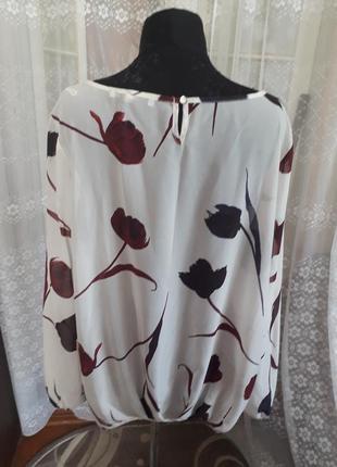 Стильная  блузка  next, 16 размер.3 фото