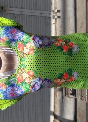Летний яркий женский сарафан из вискозы 100% натуральная ткань  турция распродажа8 фото