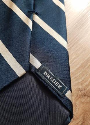 Breuer шёлковый галстук7 фото