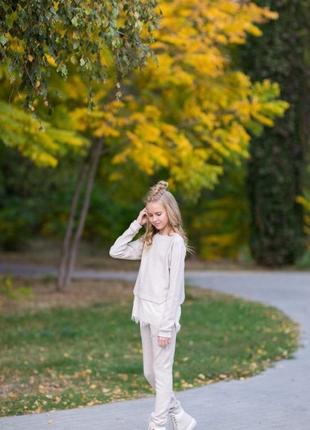 Тм blik for star кашемировый комплект на девочку 140-146 рост mone