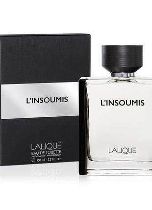 L'insoumis lalique для мужчин 100мл оригинал 100%!!!!!