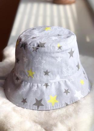 Панамка с завязками на мальчиков