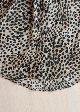 Блуза h&m леопардовый принт7 фото